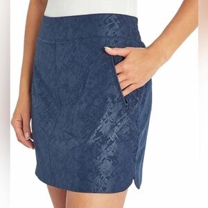 Orvis Blue Embossed Travel Skort